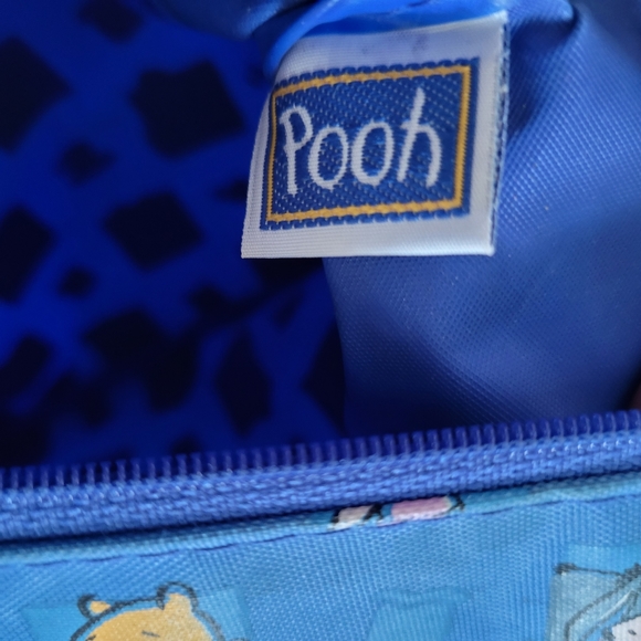 🍁WINNIE THE POOH & FRIENDS Case with zipper closure DISNEY - Picture 3 of 8